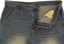Passport Workers Club Bootcut Jeans - sandblasted blue - open
