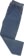 Passport Workers Club Straight Leg Jeans - washed dark indigo - alternate fold