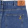Theories Scribble Jeans - washed blue - reverse detail