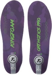 Footprint Kingfoam Orthotics Elite Insoles - purple camo/green