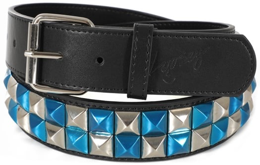 Loosey Stud Finder Belt - blue checkered - view large