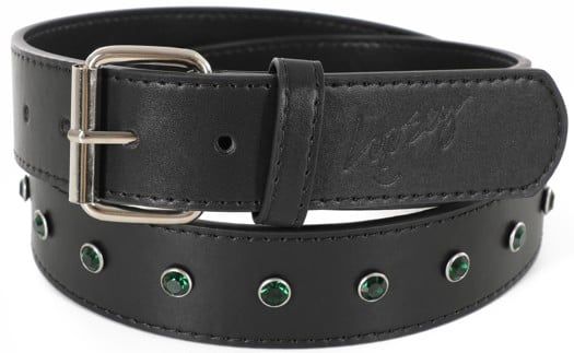 Loosey Rhinestone Belt - black - view large