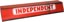 Independent Curb Box Set Skateboard Trucks - red curb box 144