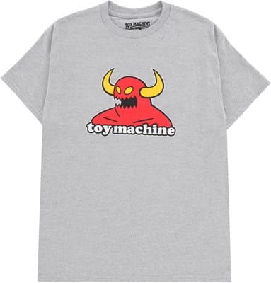 Toy Machine Monster T-Shirt - heather grey - view large