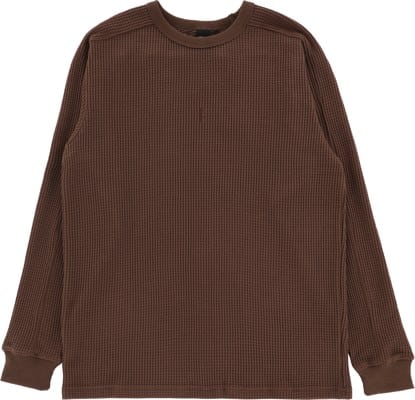Former Franchise Waffle L/S T-Shirt - chocolate - view large