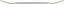 Genesis Grey Glow Grass 8.5 Skateboard Deck - side