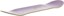 Genesis Grey Glow Grass 8.5 Skateboard Deck - angle