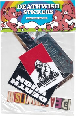 Deathwish Classic Sticker - (6 pack) - view large
