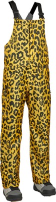 Airblaster Women's Hot Bib Pants - leopard shimmer - view large