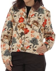 Brixton Women's Mechanic Garage Zip Jacket - botanical floral