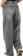 RVCA Women's Loosey Jeans - dusty blue wash - reverse