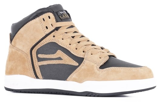 Lakai Telford Skate Shoes - gold/pig suede - view large