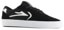 Lakai Atlantic Vulc Skate Shoes - black/white suede