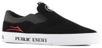 Lakai Owen VLK Slip-On Shoes - black/red suede
