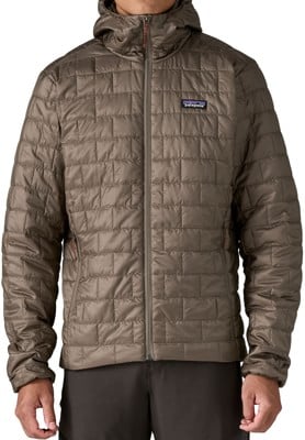Patagonia Nano Puff Hoody Jacket - marlow brown - view large