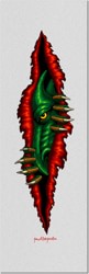 Powell Peralta Dragon Peeker Clear Skateboard Grip Tape