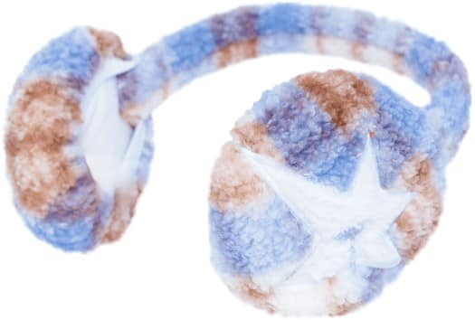 Carpet C-Star Earmuffs - blue plaid - view large