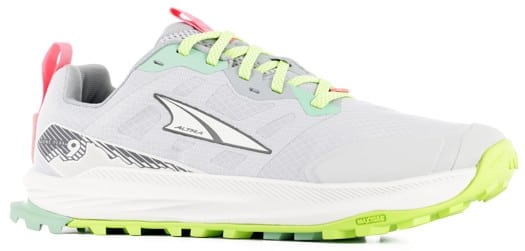 Altra Women's Lone Peak 9 Trail Running Shoes - gray/lime - view large