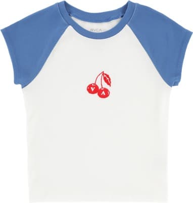RVCA Roam Raglan T-Shirt - blue relic - view large