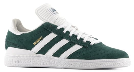Adidas Busenitz Pro Skate Shoes - aurora ivy/footwear white/gold metallic - view large