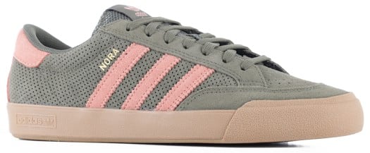 Adidas Nora Skate Shoes - olive strata/wonder clay/gum4 - view large