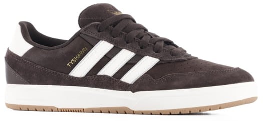 Adidas Tyshawn II Skate Shoes - aurora coffee/off white/chalk white - view large