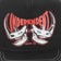 Independent Rhino Trucker Hat - black/grey - front detail