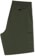 Polar Skate Co. Utility Swim Boardshorts - dark olive - fold