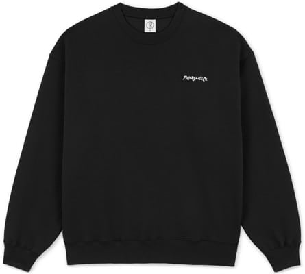Polar Skate Co. Surf Logo Crew Sweatshirt - black - view large