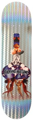Fucking Awesome Berle World 8.5 Skateboard Deck - holographic - view large