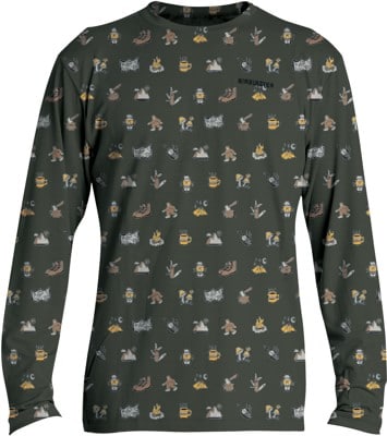 Airblaster Everyday L/S Tee - resin camp - view large