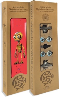 Push Bee Zombie Incomplete 7.75 Complete Skateboard - vivid red - view large