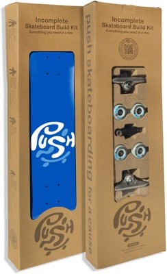 Push Bluey Incomplete 8.25 Complete Skateboard - blue - view large