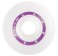 Pig Leabres 3D Conical Shape Skateboard Wheels - white (99a) - reverse