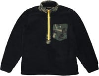 Airblaster Sherpa Half Zip Jacket - black