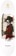 Powell Peralta Yosozumi Onna-Bugeisha 8.25 Skateboard Deck - white/gold foil