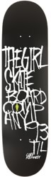 Girl Kennedy Splinter 8.5 Skateboard Deck