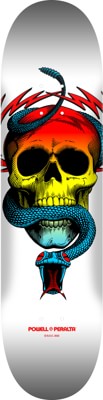 Powell Peralta McGill Skull & Snake 8.5 244 Shape Skateboard Deck - yellow fade - view large