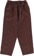 Polar Skate Co. No Comply Surf Pants - brown