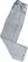Adidas Kader Jeans - light solid grey - alternate fold