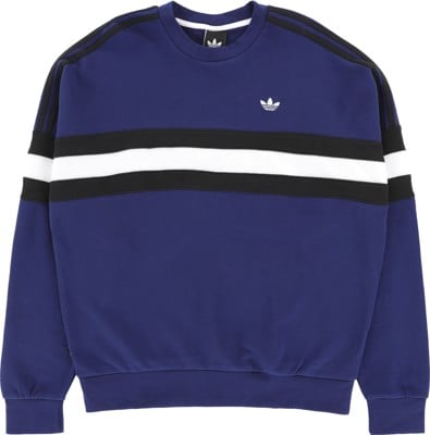Adidas Skate OG Crew Sweatshirt - dark blue/black/white - view large