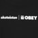 Obey Skateistan Obey T-Shirt - black - reverse detail
