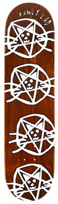 Fancy Lad Cat Treats 8.25 Skateboard Deck - brown - view large