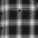 Independent Belmont S/S Shirt - black/smoke - front detail
