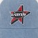 Vans Marked Jockey Trucker Hat - stonewash blue - front detail