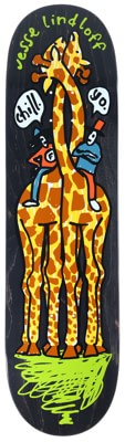 Foundation Lindloff Back Off Bro 8.5 Skateboard Deck - black - view large
