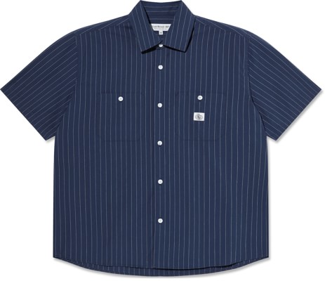 Last Resort AB SS-SM001 S/S Shirt - blueprint blue - view large