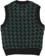 Polar Skate Co. Zig Zag Knit Sweater - black/dark teal - reverse