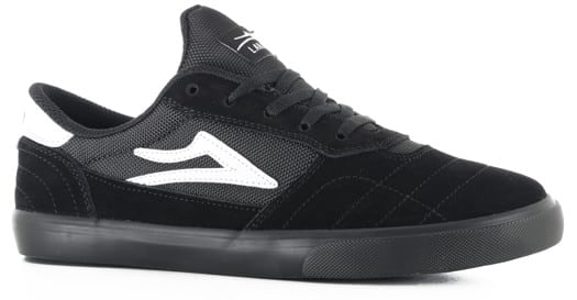 Lakai Kids Cambridge Skate Shoes - black/black suede - view large