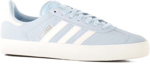 Adidas Gazelle ADV Skate Shoes - clear sky/cream/white/chalk/white - view large